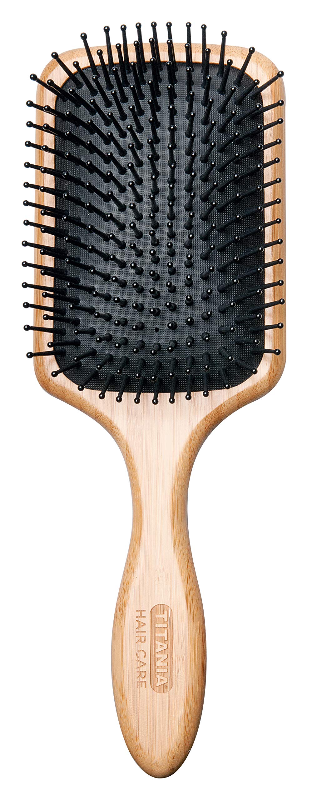 Titania Paddle Brush Natural Bamboo Length Approx. 24.5 cm