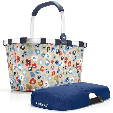 Reisenthel carrybag Millefleurs + Cover Navy