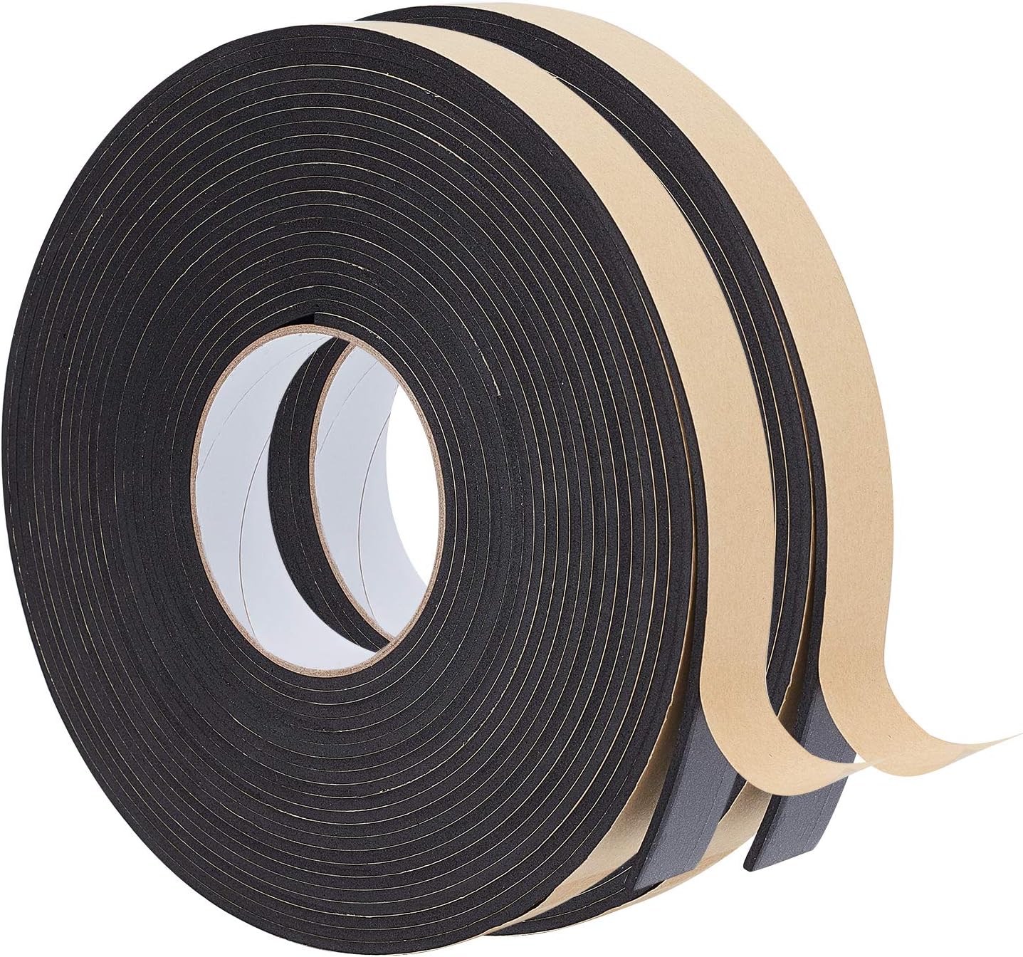 Nastro Adesivo Schiuma EVA 10m - Isolante Acustico E Sigillante Per Porte, Finestre E Mobili