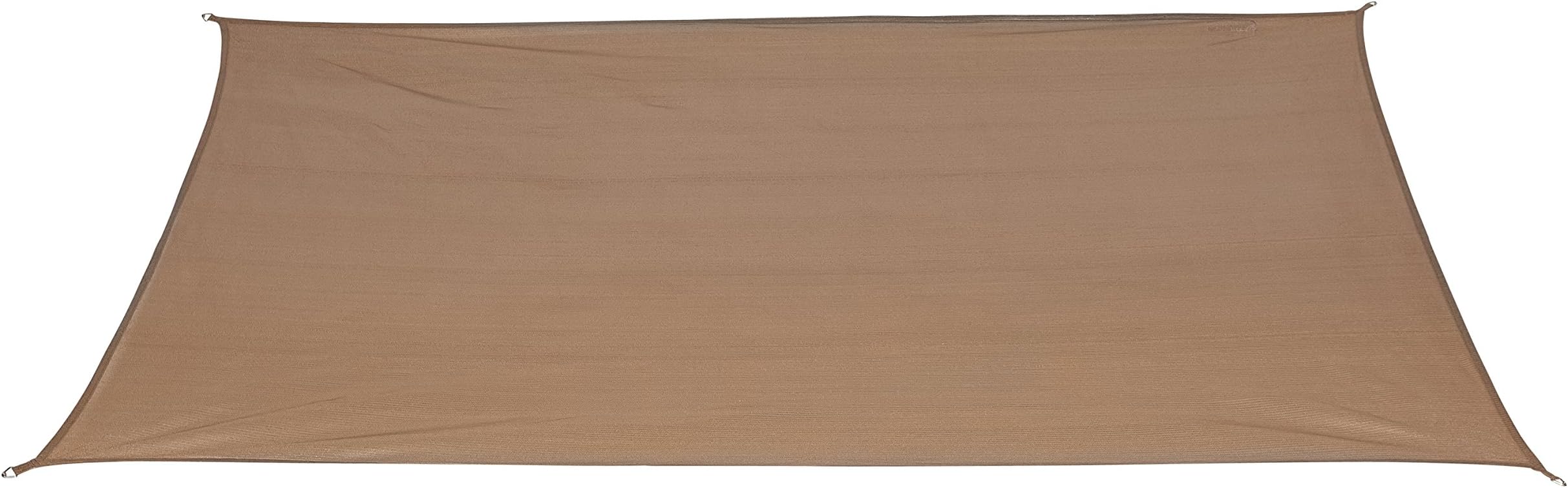 California Sun Shade Shade Sail Rectangle 10ft x 8ft Walnut