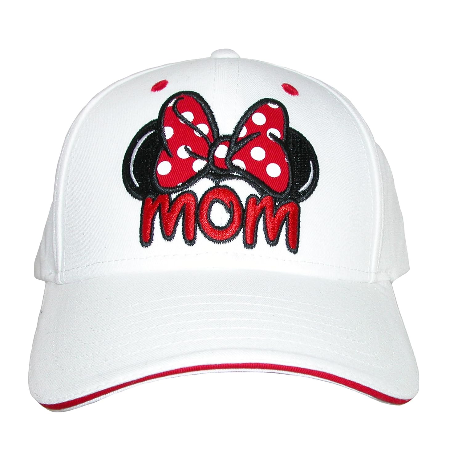 Disney Womens Minnie Mouse Mom Fan Baseball Hat, White Amazon.in