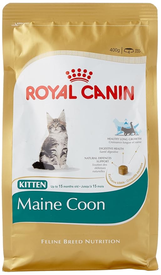 ROYAL CANIN Kitten Maine Coon Cat Food, 0.4 kg Amazon.co.uk Pet Supplies