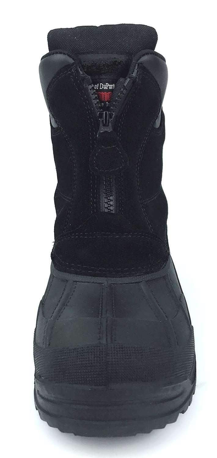 labo leather waterproof winter duck snow boots