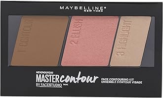 Maybelline New York Face Studio Master Contour Palette, Medium to Deep, 10g