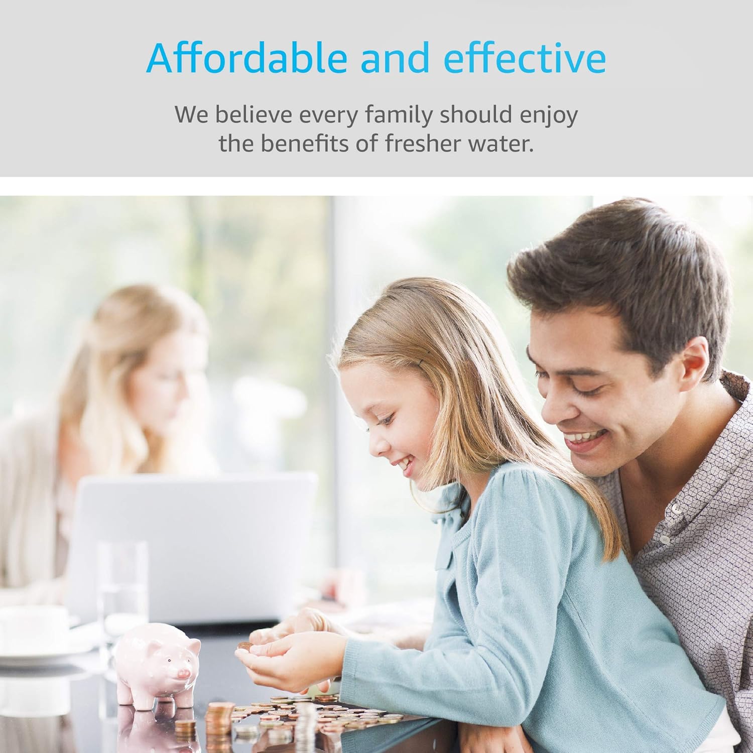 AQUA CREST ZR-017 6-Stage Replacement Water Filters, Compatible with Zerowater pitchers and dispensers (4 packs): Home Improvement