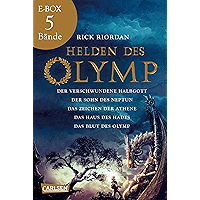 Helden des Olymp: Band 1-5 der spannenden Abenteuer-Serie in einer E-Box! (German Edition) book cover Helden des Olymp: Band 1-5 der spannenden Abenteuer-Serie in einer E-Box! (German Edition) book cover