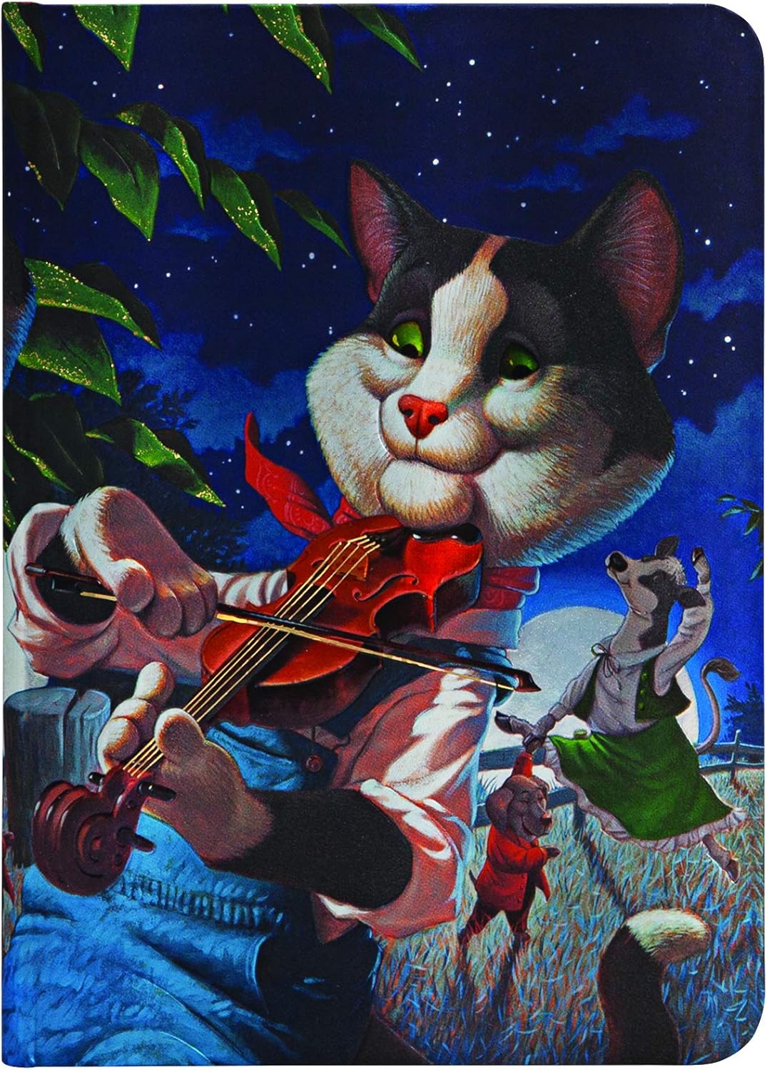Hardcover Journals, Cat and the Fiddle, Lined (Merrymakers), Bunt - Image 3