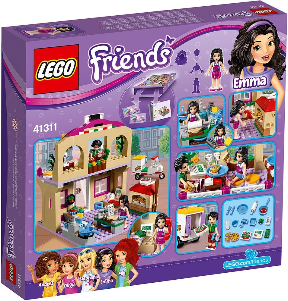 amazon lego friends pizzeria