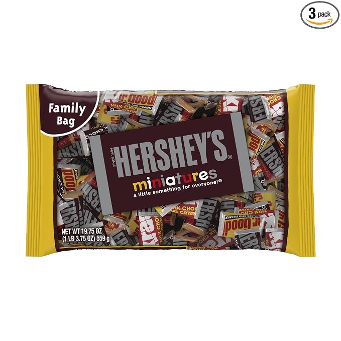 Hershey's 19.75oz hershey's miniatur (034000214211)