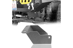 Hooke Road Steering Box Skid Plate Brace for 1997-2006 Jeep Wrangler TJ