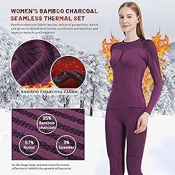 MEETWEE Women's Long Sleeves, Red, L