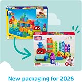 Mega Bloks First Builders ABC Learn Train 60 Pieces Toddler Toy DXH35 view 6