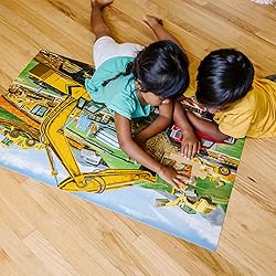 Melissa & Doug Building Site Floor Puzzle, 48 pc