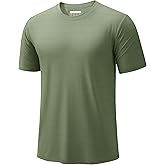 TACVASEN Men's Lightweight Athletic T-Shirts Quick Dry Workout Gym Tops Short Sleeve Running Tee Shirt Performance Activewear