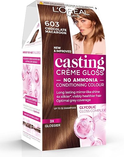 L’Oréal Paris Casting Crème Gloss 603 Chocolate Macaroon Ammonia Free