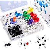 JoyCat 238-Piece Molecular Model Kit for Organic and Inorganic Chemistry | Includes 84 color-coded atoms, 153 bonds, remover tool, learning guide and labeled storage box for grade 9 through college