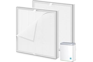 SAKEGDY 2 Pack H7124 Replacement Filters Compatible with GoveeLife H7124 & H712C Smart Air Purifier, 3-IN-1 Filter, Part No. 