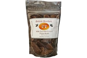 Brittle Brothers - Chocolate covered Peanut Brittle - 7 oz. Bag