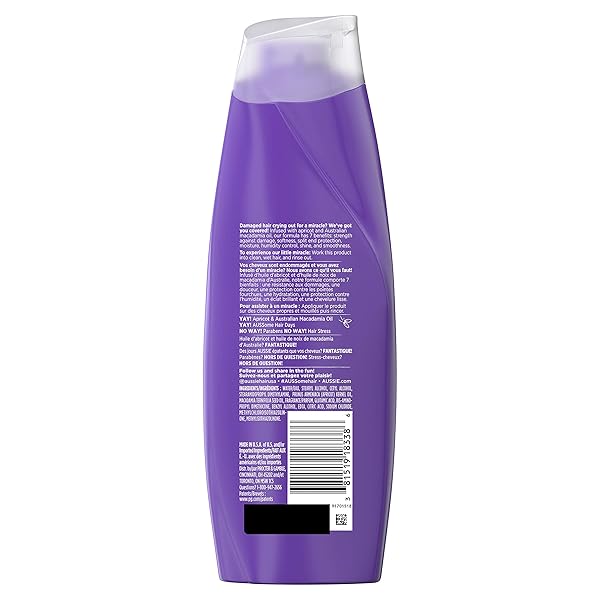 AUSSIE PARABEN-FREE TOTAL MIRACLE CONDITIONER W/APRICOT FOR HAIR DAMAGE, 12.1 FL OZ, CASE OF 6 (B019H3S9DK)