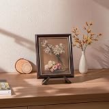 ANBOXIT Plate Stand 6.5 Inch Display Wooden Photo Frame Holder view 5