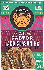 Siete Al Pastor Taco Seasoning Mix | Seasoning for Pork, Chicken, Shrimp, and Veggies | Gluten Free | Vegan | Non GMO | Whole