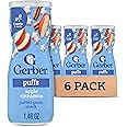 Gerber Baby Snacks Puffs, Apple Cinnamon, 1.48 Ounce (Pack of 6)