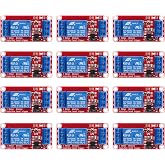 DIANN 12pcs DC 5V Relay Module 1 Channel Relay Board with Optocoupler Support High/Low Level Trigger