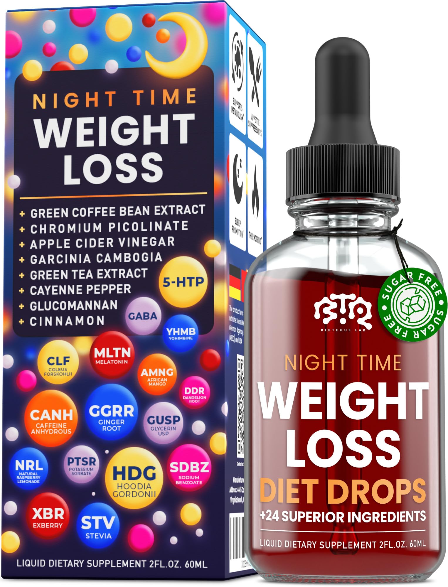 Night Time Weight Loss Diet Dropss