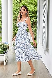 Scarlet Darkness Floral Dress for Women Ruched Bust