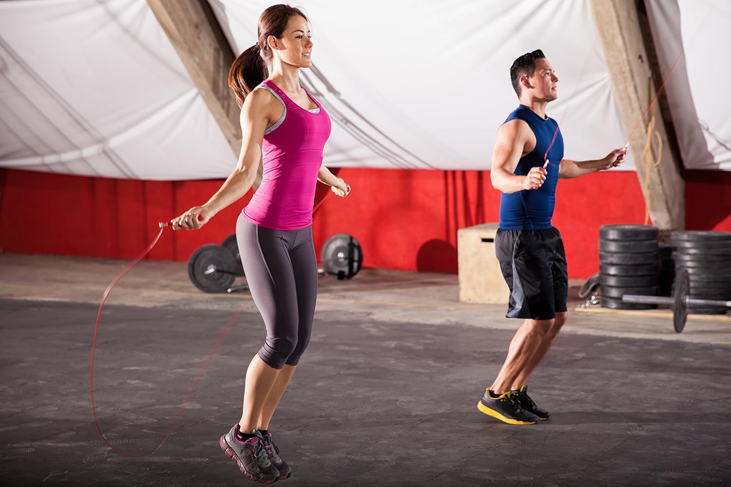 Professional high speed, steel skipping rope, with 3D ball bearing, for double-unders with a wire rope - Image 5