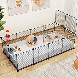 YITAHOME Guinea Pig Cage, Indoor C&C Small Animal
