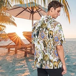 visesunny Horses Wild Western Pattern Men's