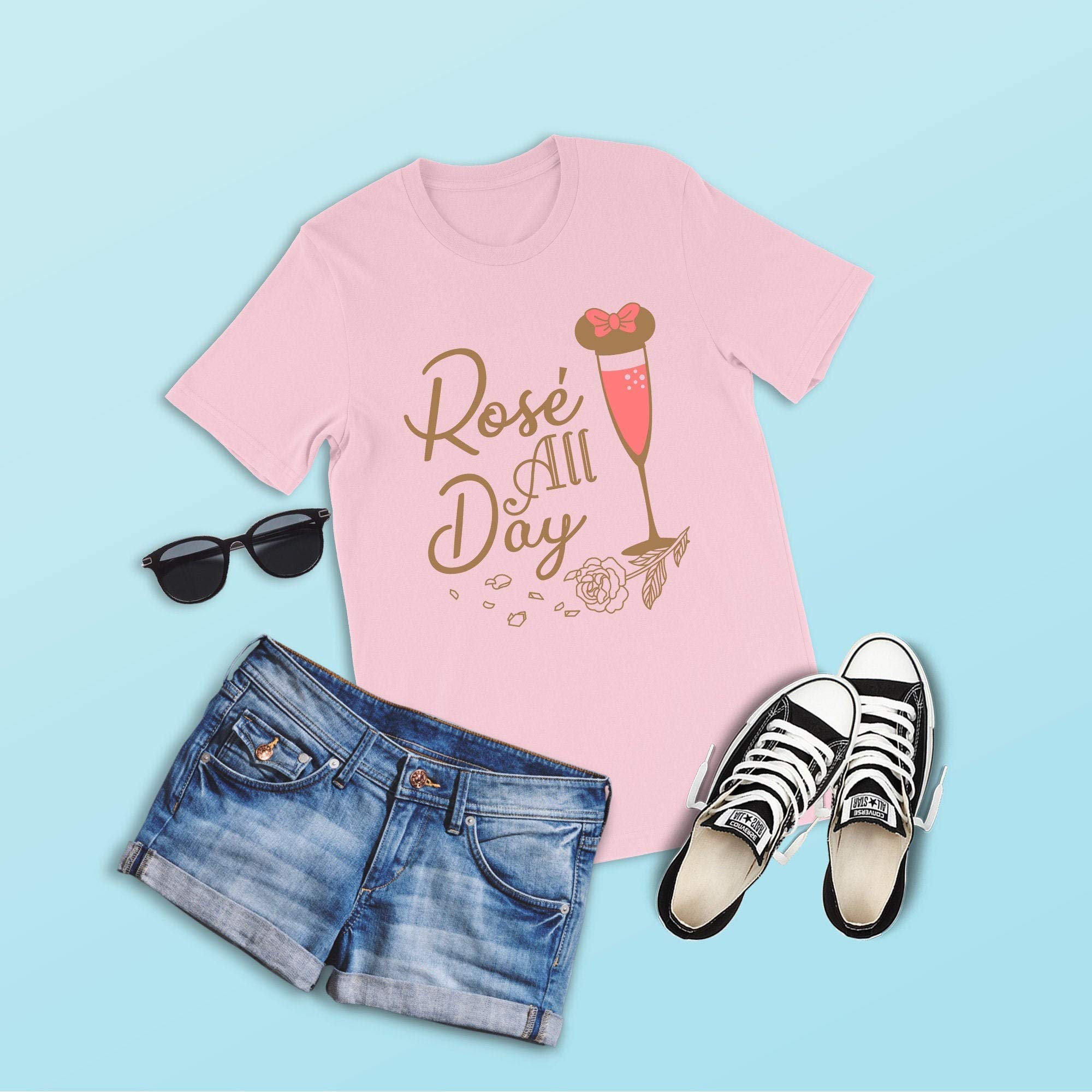 Vacation, Wine And Food Fes, Epco, Minnie Bar, Mickey Bar, Moana Wine Unisex Swear T Shirt