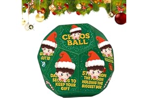 Jeu de dés de Noël, jeux de Noël 2025, avec 12 côtés différents pour la famille et les amis (vert)