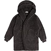 UnHide Shleepy Kids Faux Fur Robe - Lightweight, Extra Soft & Warm Wearable Blanket - Made From Soft Polyester Faux Fur