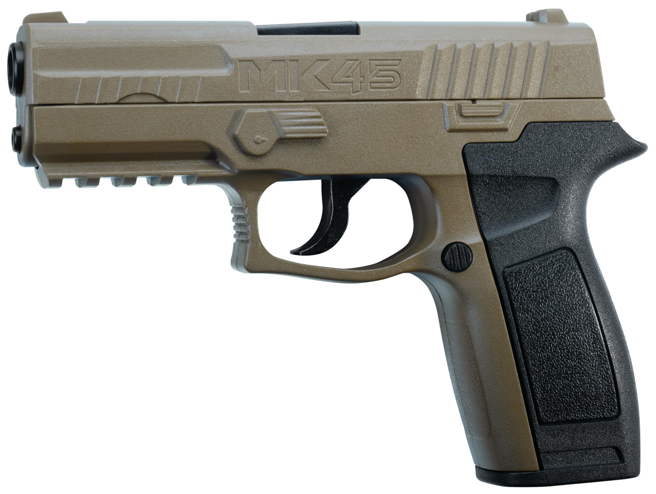 Photo 1 of Crosman MK45 CO2-Powered Semi-Auto BB Air Pistol, Earth/Black