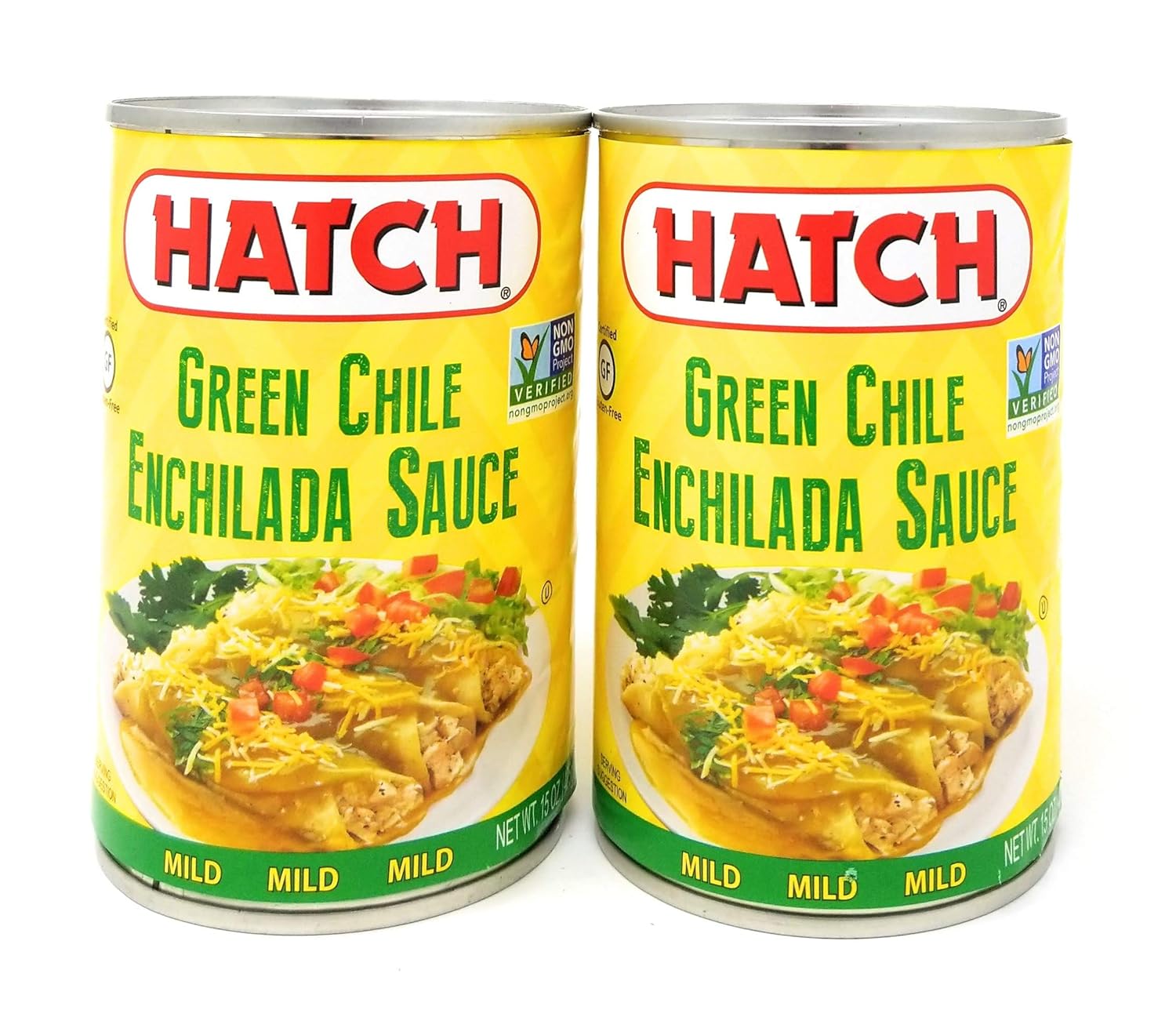 Hatch Green Chile Enchilada Sauce Mild Heat 15oz QTY 4