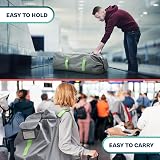 Bramble XL Stroller Bag Grey for Airplane Travel Twin Pram Bag 120x60x38cm view 8