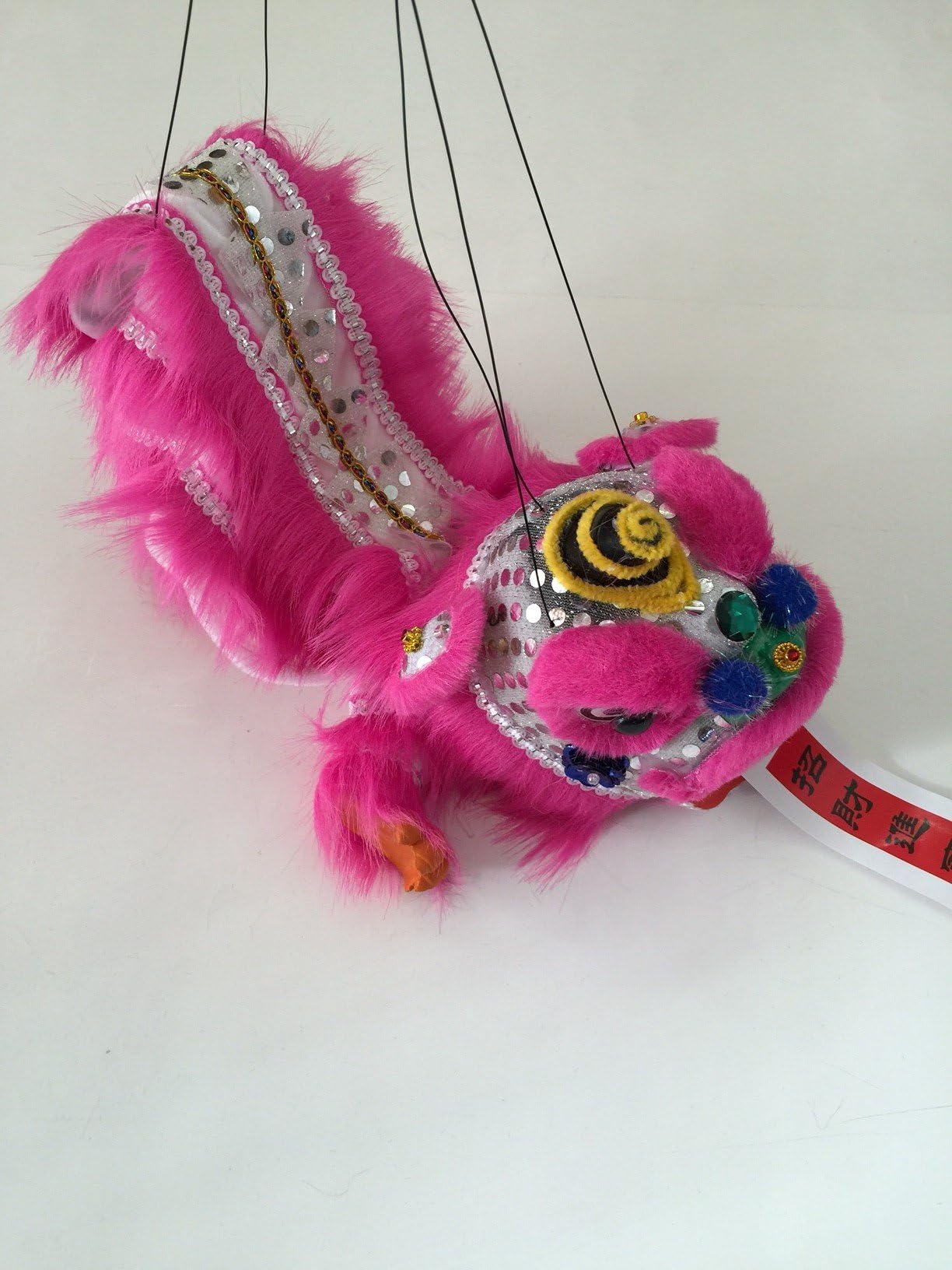 GGT Chinese New Year Pink Lion Dragon Puppet Dance