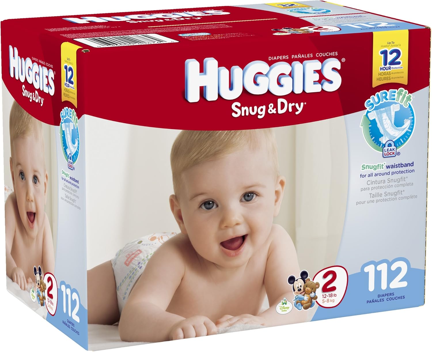 huggies snug & dry diapers size 2