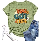 You Got This Shirt Women Teacher Graphic Testing Tshirts Funny Back to School Encouraging Short Sleeve Tees Tops