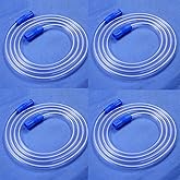 4 Pcs Extended Connection Tube,78 inch long - Flexible & Durable, Compatible with Various Devices