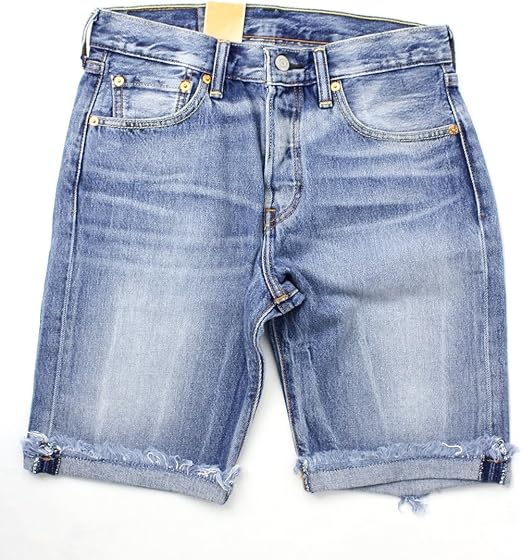Amazon Levi S リーバイス 501 カットオフショーツ ショートパンツ デニム パンツ メンズ 切りっぱなし 34 スーパーストーンショート ショートパンツ 通販