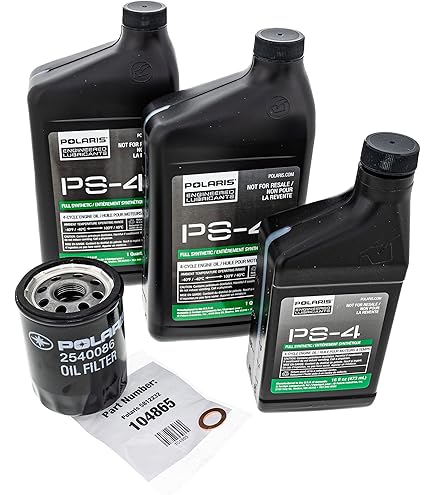 Amazon.com: Polaris RZR 4 XP 1000 EPS Razor OEM Oil Change Kit