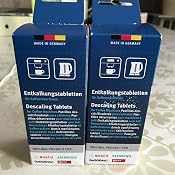 Bosch Siemens Entkalkungstabletten Tassimo Kaffeemaschine 0031184