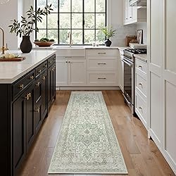 GENIMO 2'6''x12 Runner Rugs for Hallway, Machine