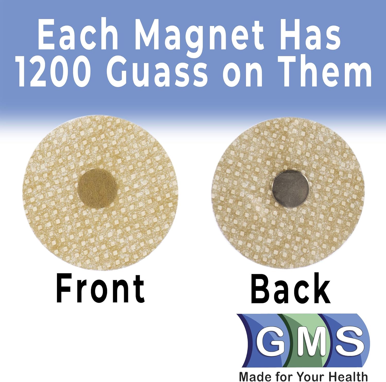 Acupressure Adhesive Magnetic Patches to Help Alleviate Pain, Soreness, Nausea and Motion Sickness, Arthritis Relief and Promote Muscle Recovery - 1200 Gauss 100 Magnets: Health & Personal Care