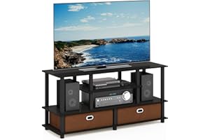 Furinno JAYA TV Stand for up to 50-Inch TV, 55 Inch