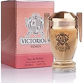 Victorious Eau De Parfum for Women Filled with Sweet Floral, Tropical Fruit, Powdery Gourmand Tone & Creamy, Fluffy Note - Base of Vanilla, Sensual Musk & Earthy Sandalwood Elegant 100ml Bottle