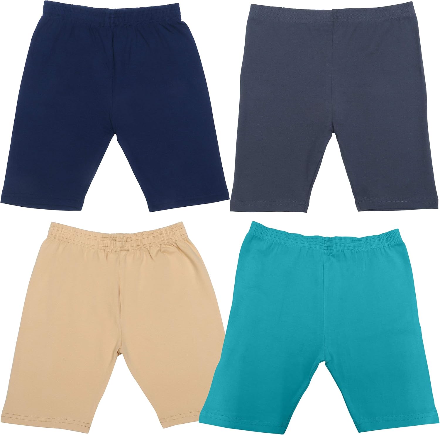 Buy DIAZ Kids Cycling Shorts Cycling Shorts for Girl Pack of 4 at